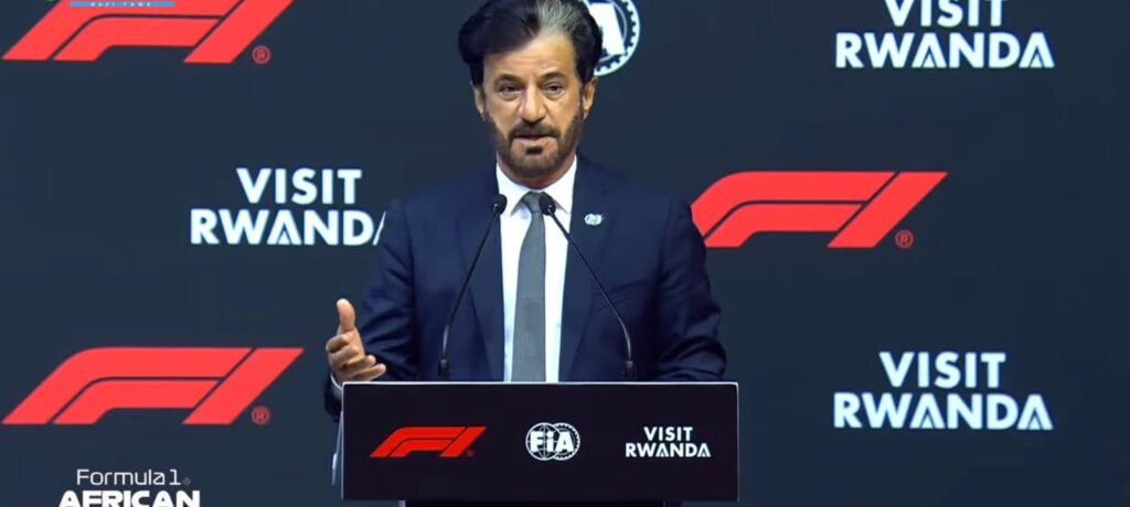 F1 Returns to Africa in Rwanda, and the FIA President Says V8 Engines Come Back in 2030