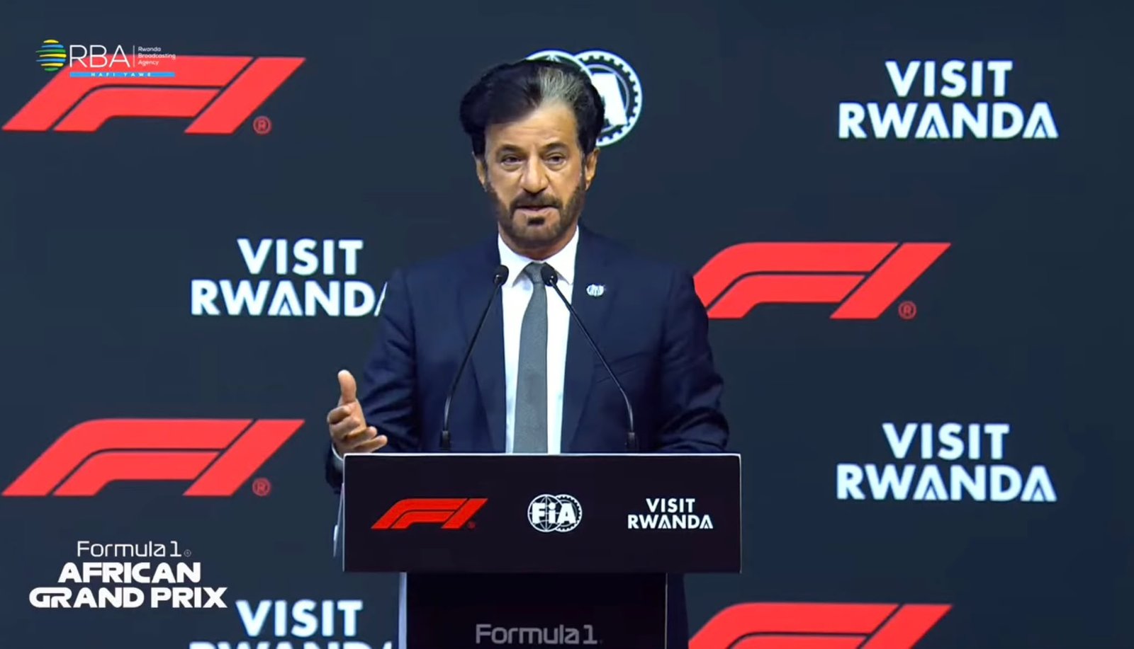 F1 Returns to Africa in Rwanda, and the FIA President Says V8 Engines Come Back in 2030