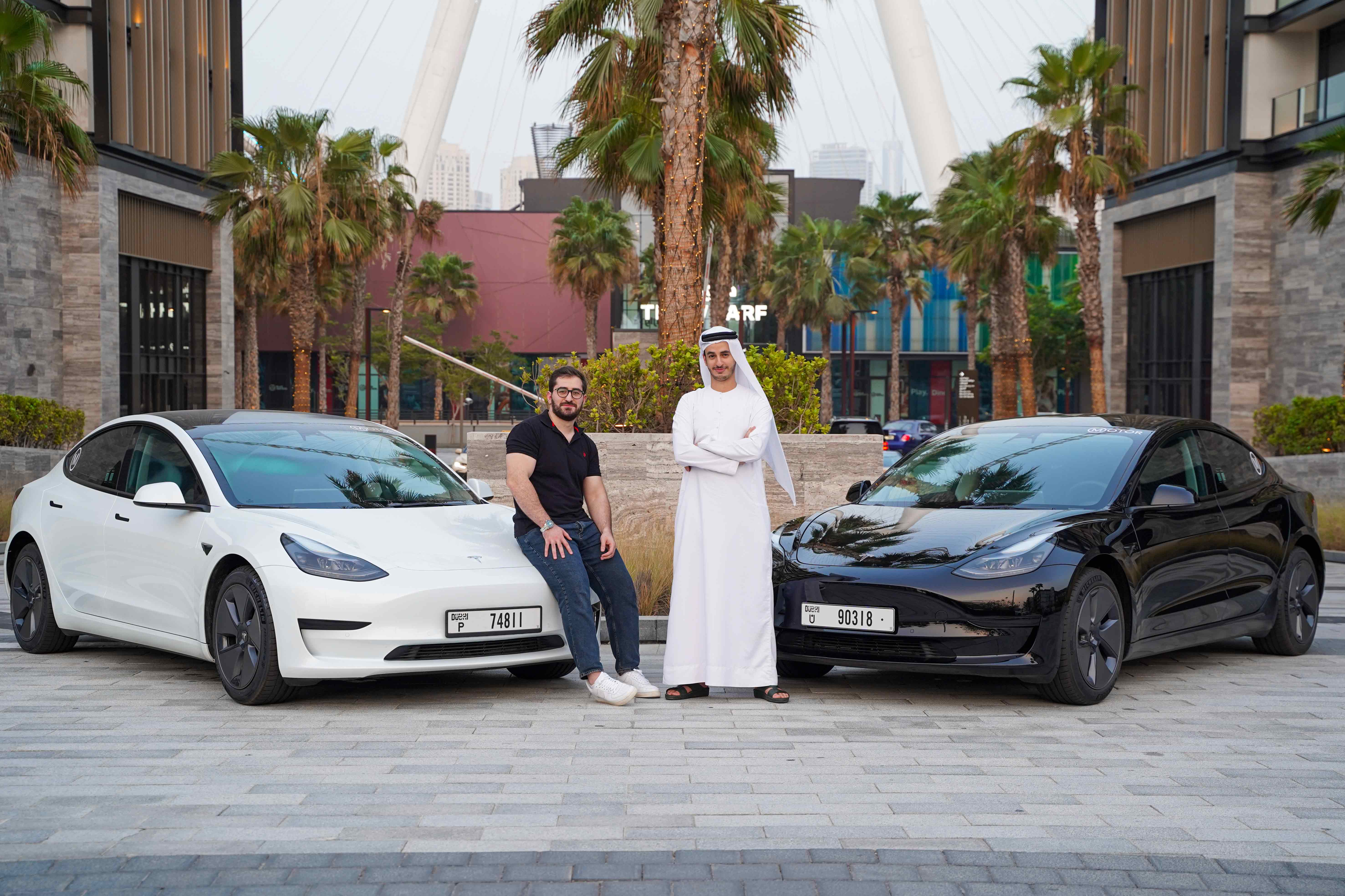 MOTOR launches the first fully electric car-sharing platform in the UAE