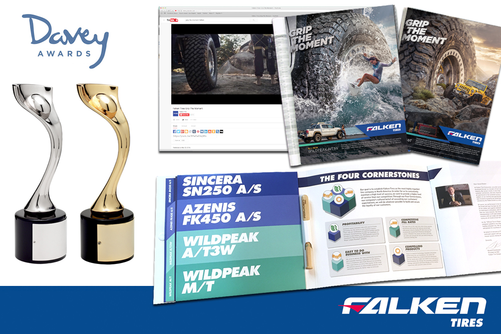 Falken Wins Davey Awards for Advertising Campaigns
