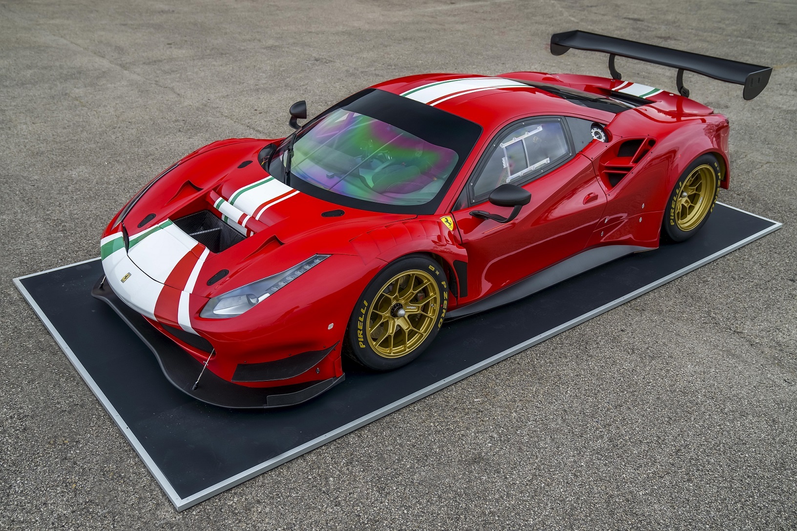 Pirelli P Zero Dhe For The New Ferrari 488 Gt Modificata