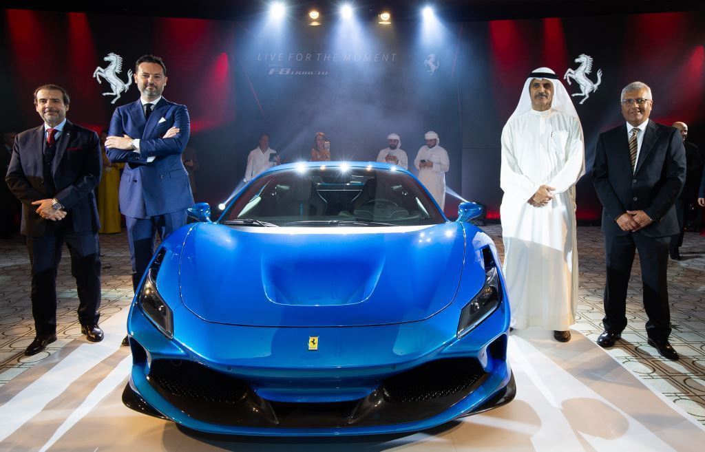 Al Tayer Launches Ferrari F8 Tributo In Uae Tires Parts News