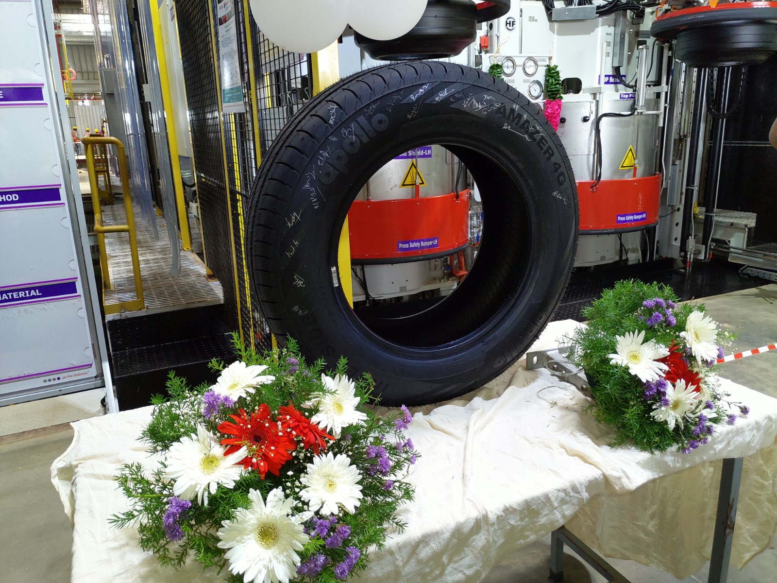 Apollo Tyres commissions its Andhra Pradesh greenfield facility