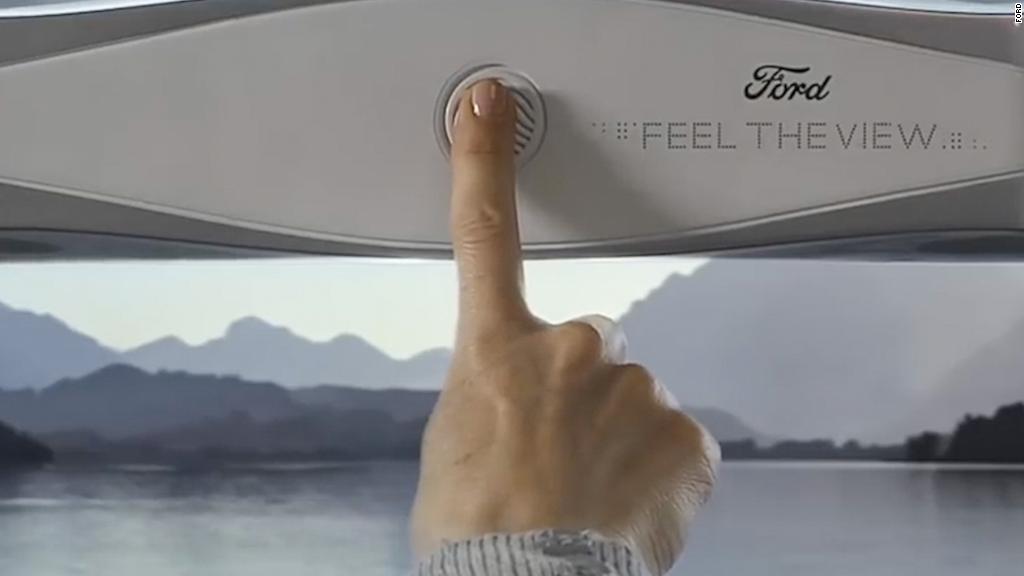 Ford Develops Smart Window to allow Blind Passengers to Enjoy Landscape