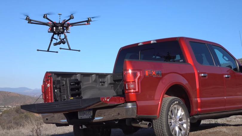 Ford Files Patent for Drone that can Supplement Sensors for Autonomous Cars