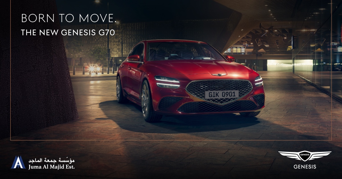 Juma Al Majid Est. unveils new Genesis G70 with unique specifications