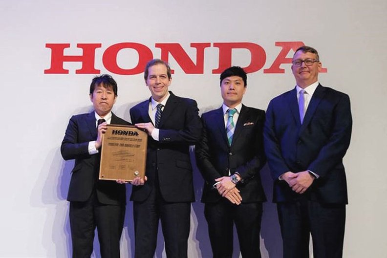 Honda Gives Supplier Awards to Michelin and Hankook Tires & Parts News