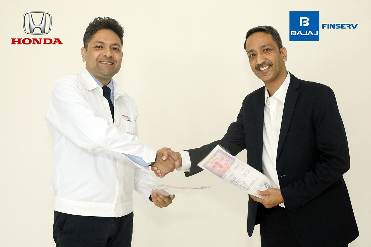 Honda Cars India and Bajaj Finance collaborate to offer attractive financing solutions this festive season