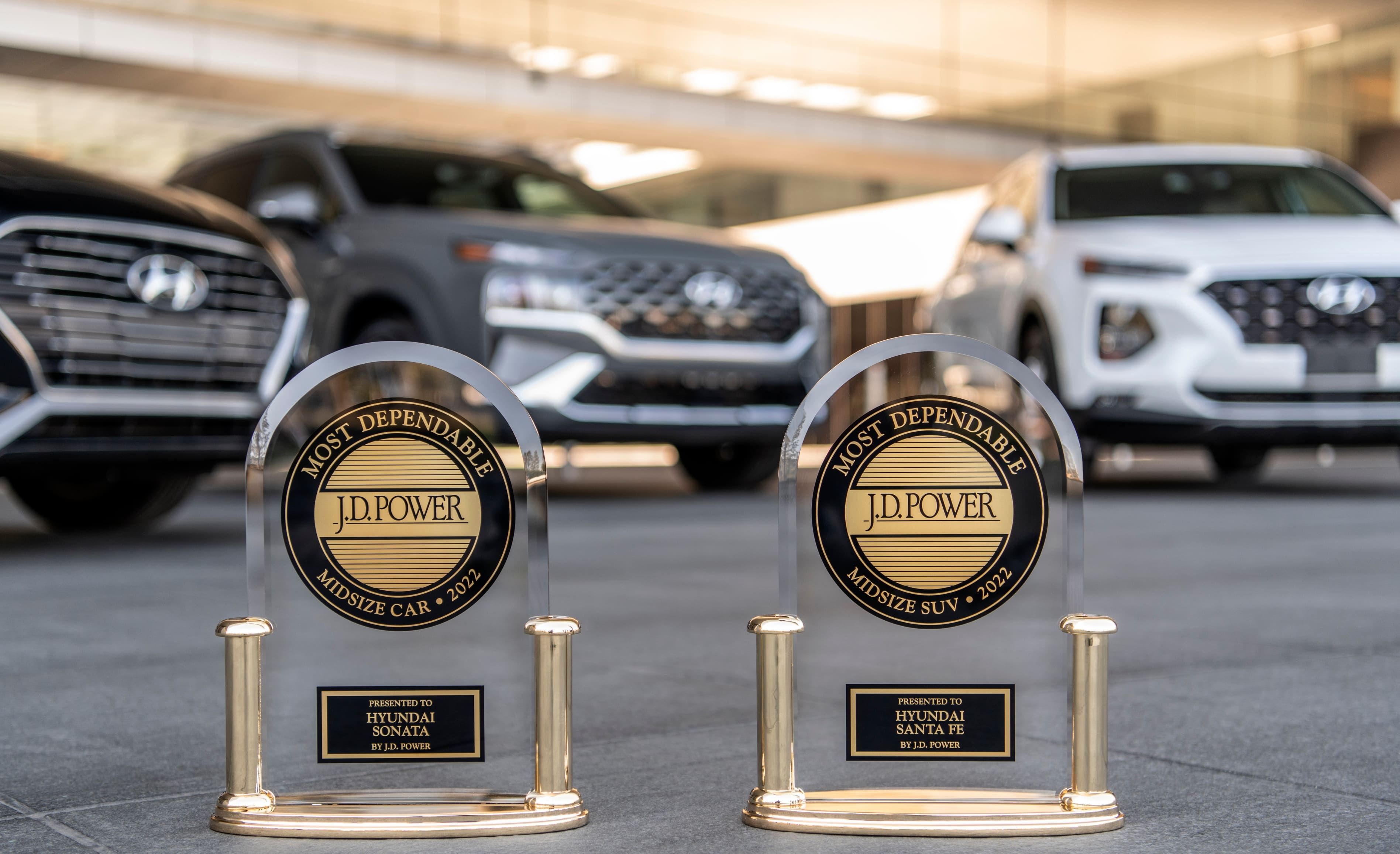 Hyundai Santa Fe and Sonata Ranked “Most Dependable”  by the J.D. Power U.S. Vehicle Dependability Study
