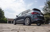 Cupra on a big foot: 21-inch DeVille rims on the Ateca top model