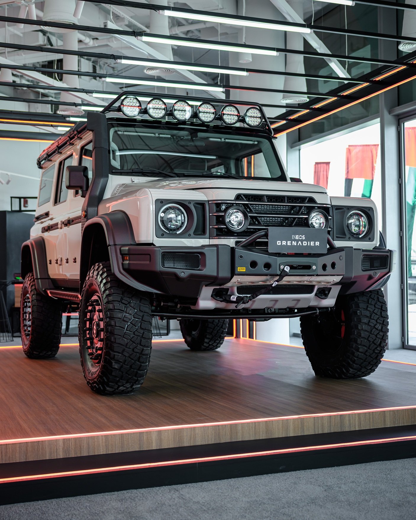 NEW PORTAL AXLE INEOS GRENADIER OFF-ROADER LAUNCHES IN THE UNITED ARAB EMIRATES