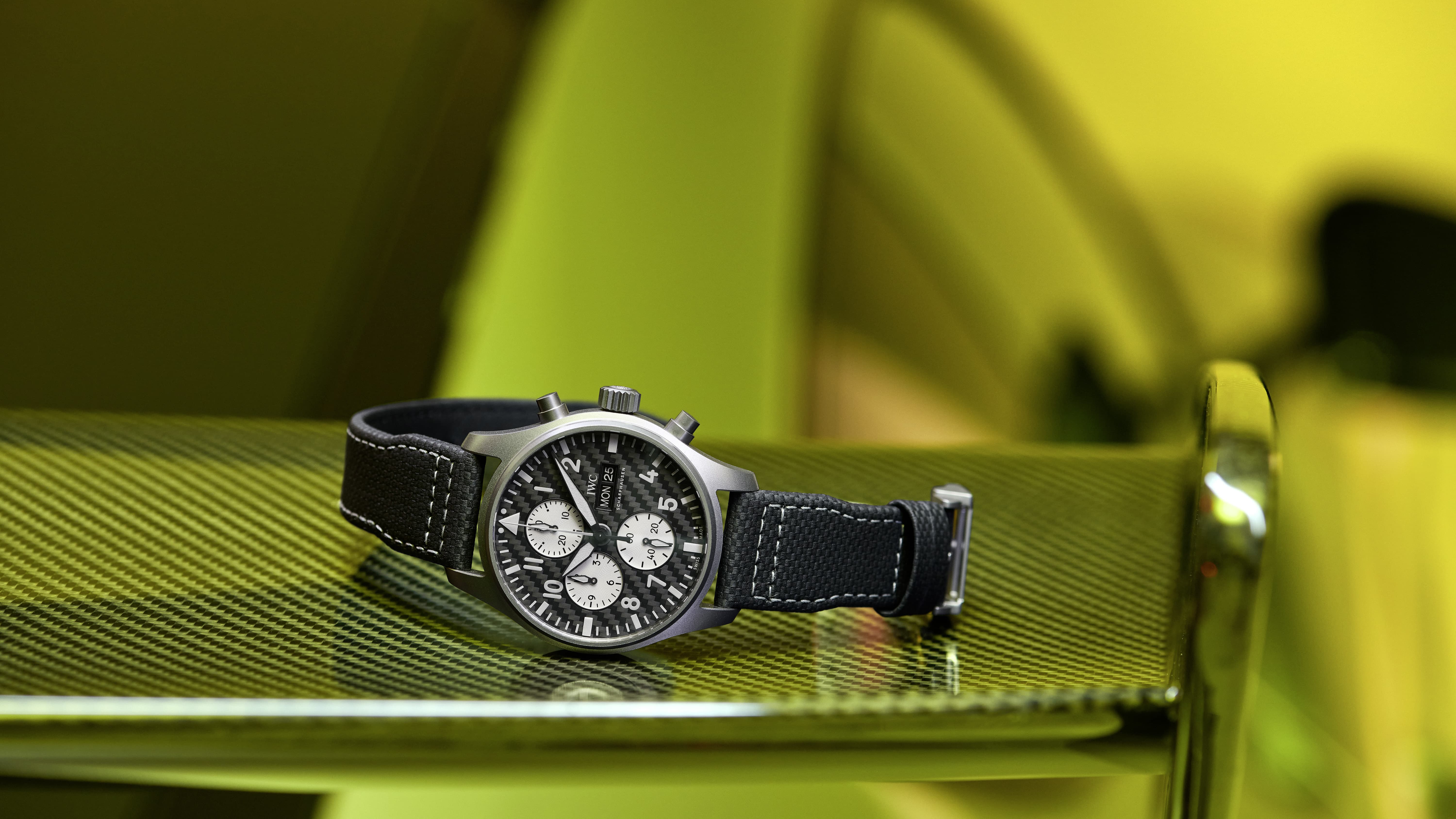 IWC Schaffhausen and long-standing partner Mercedes-AMG launch a performance engineering inspired chronograph