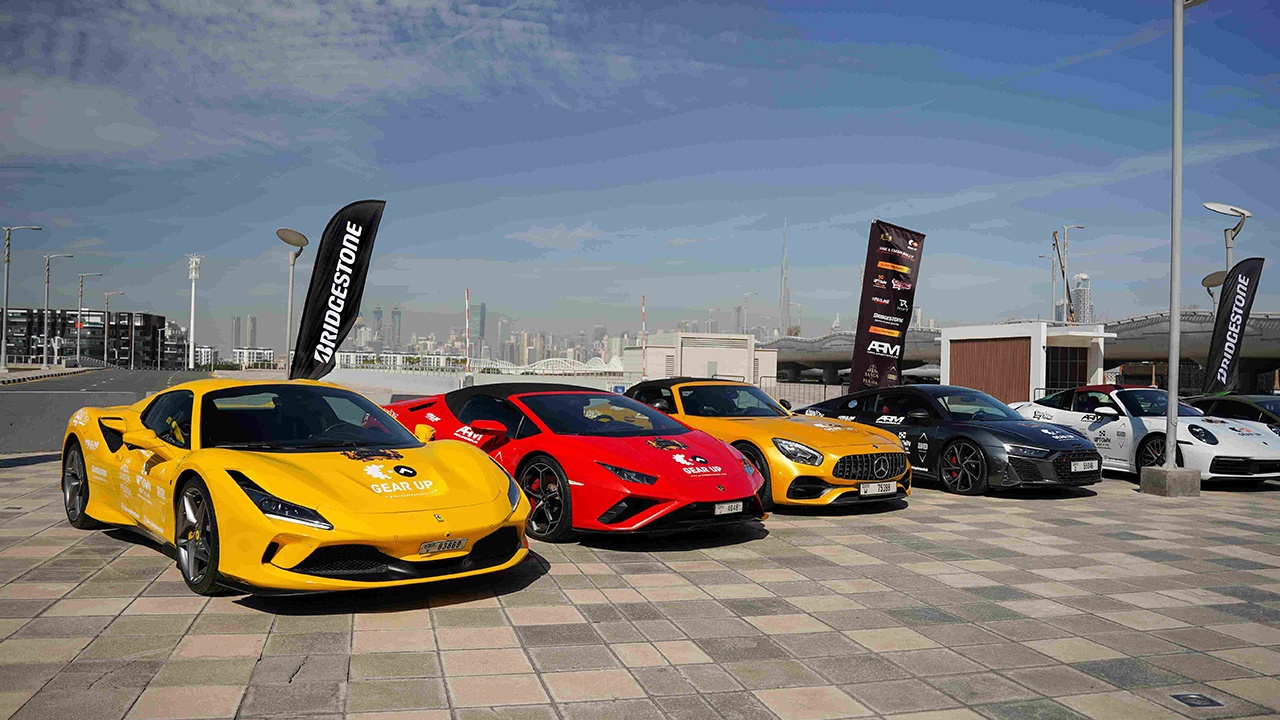 Bridgestone Collaborates with Gear Up Events to Present UAE Supercar Rally