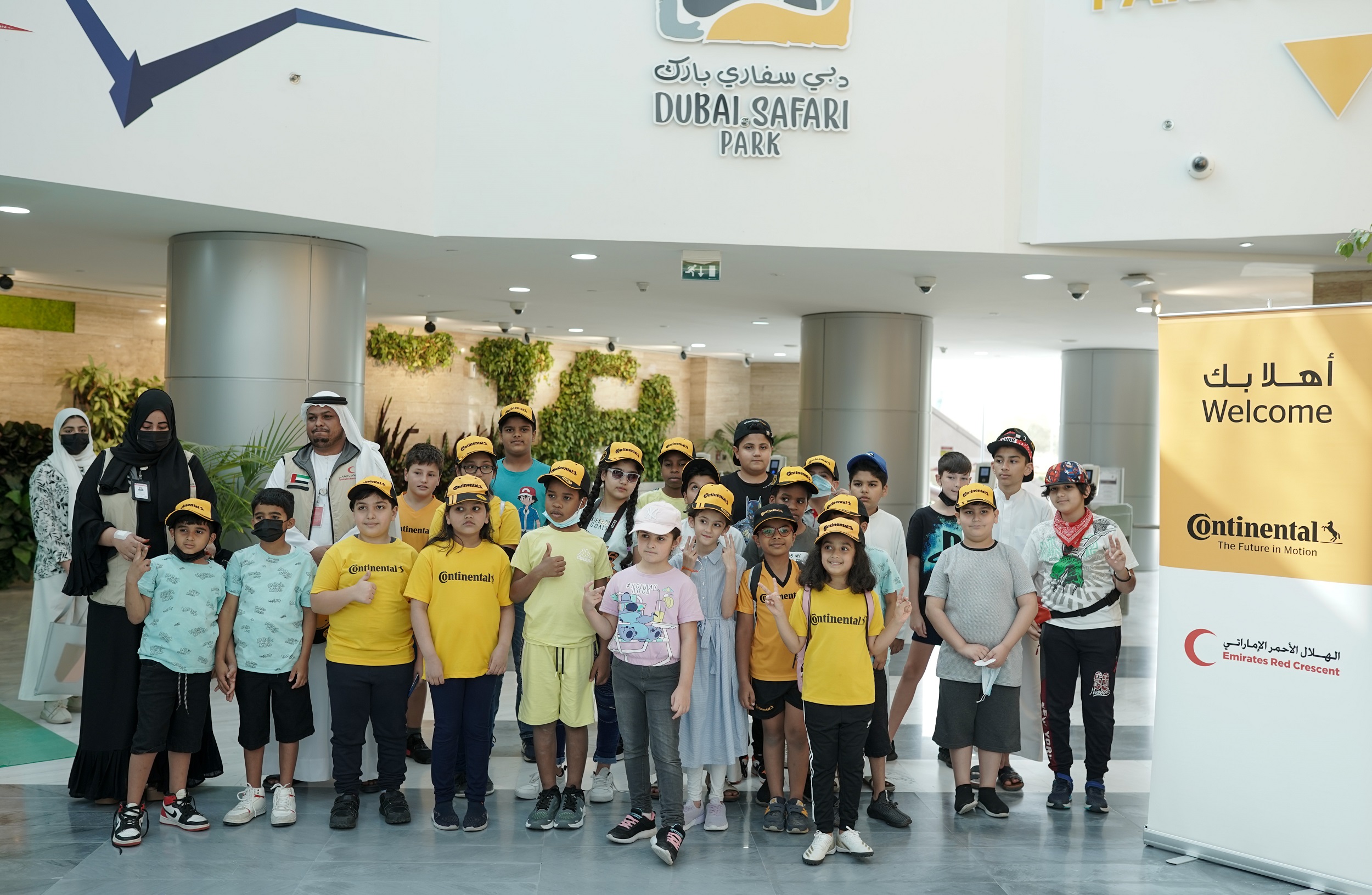 Continental and Emirates Red Crescent collaborate to invite children to the Dubai Safari Park for a memorable Ramadan experience