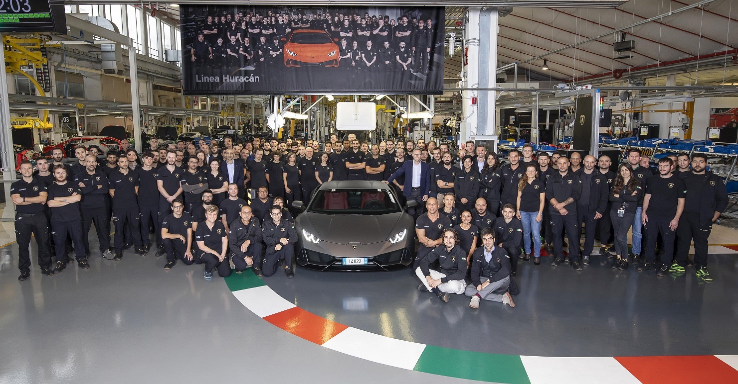 Lamborghini Achieves Production Record for Huracan