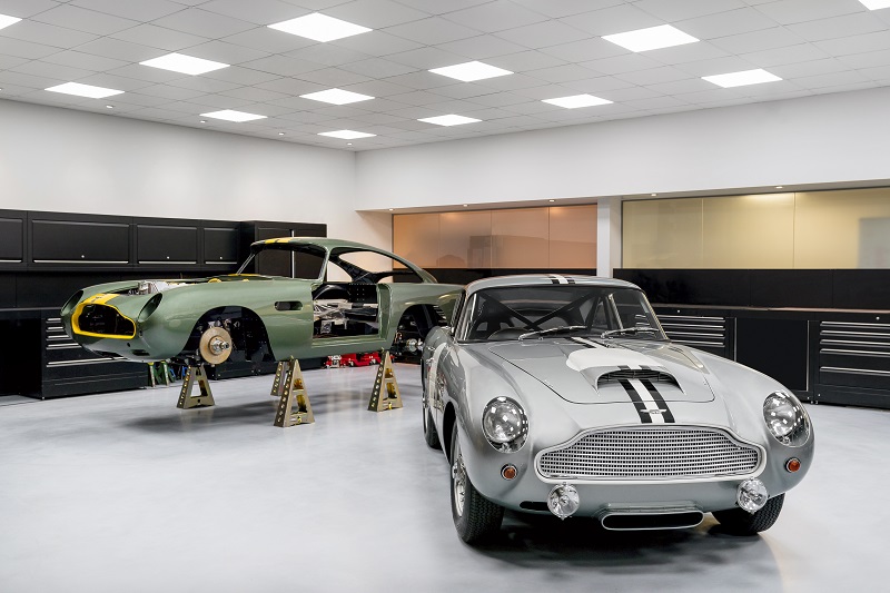 Aston Martin Officially Recommences Production at Historic Newport Pagnell site
