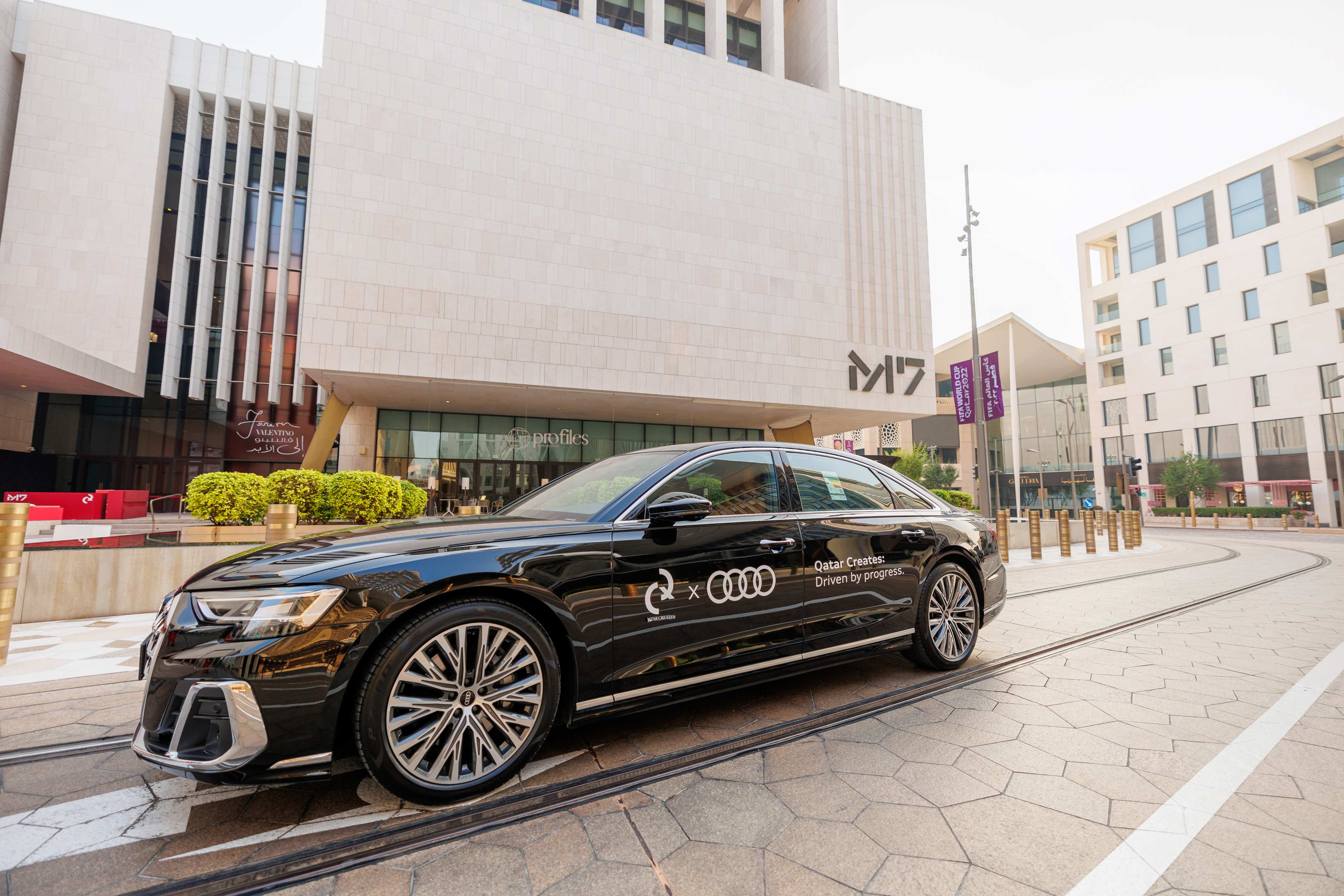 Audi Qatar drives Qatar Creates