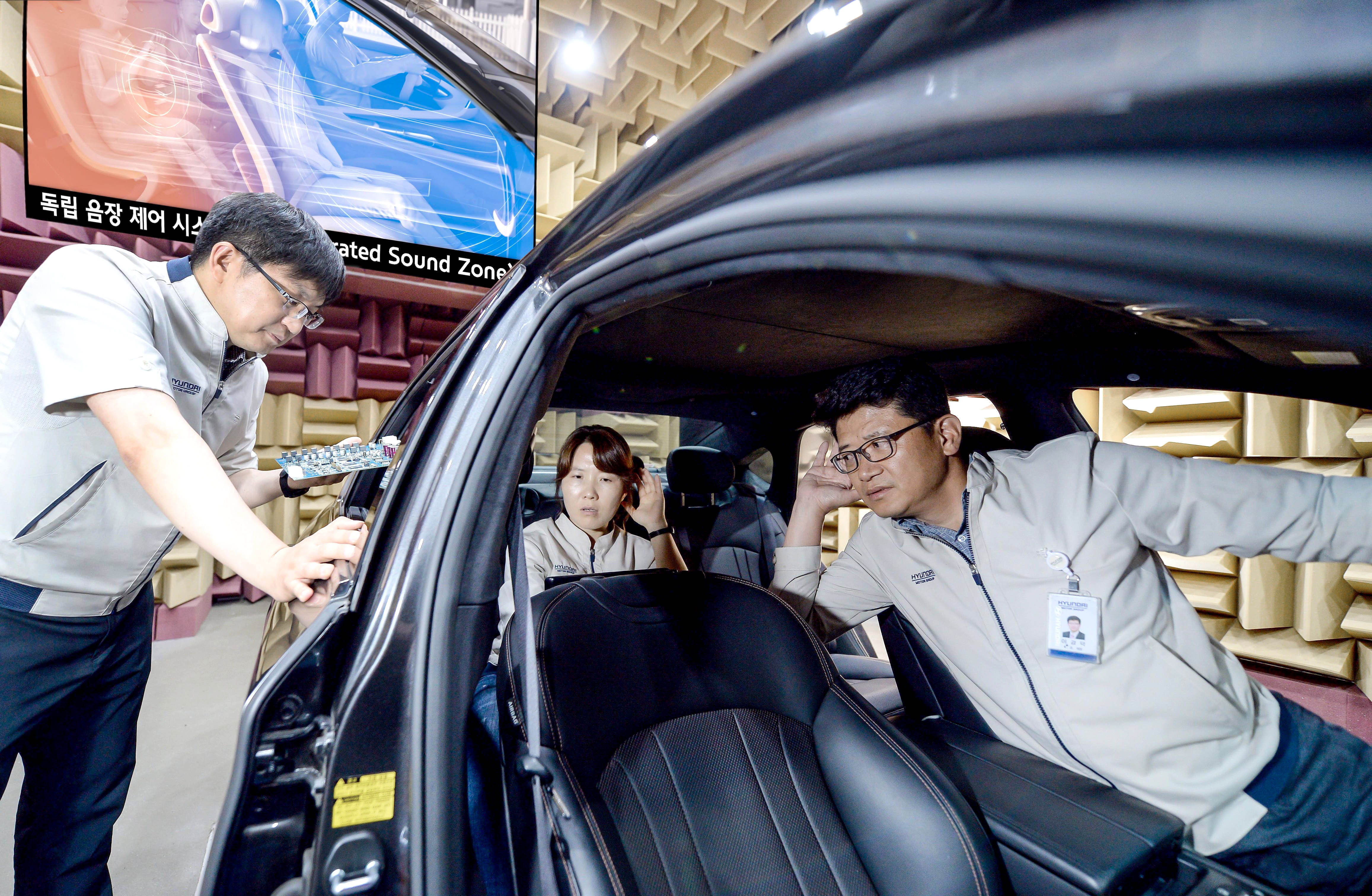Kia Motors Showcases next-generation Separated Sound Zone Technology