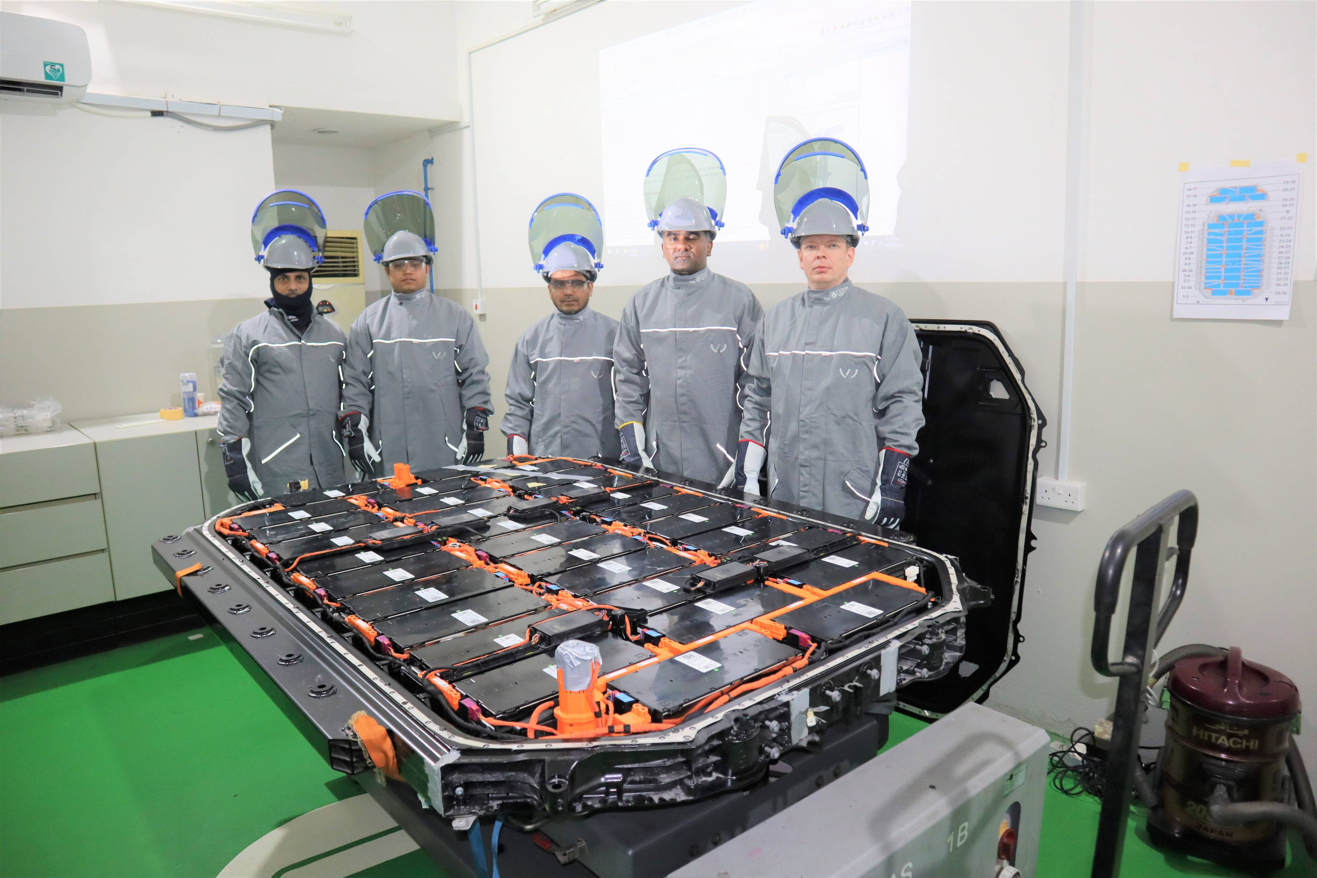 Audi Middle East completes first training of High Voltage Experts in the region.