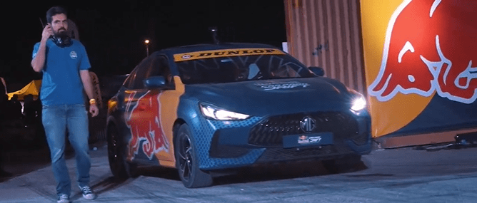 MG Jordan Partners with Red Bull Car Drift