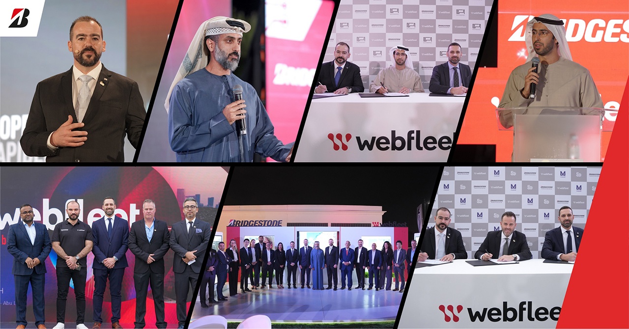 Bridgestone to support fleet managers and improve efficiency with launch of Webfleet in UAE