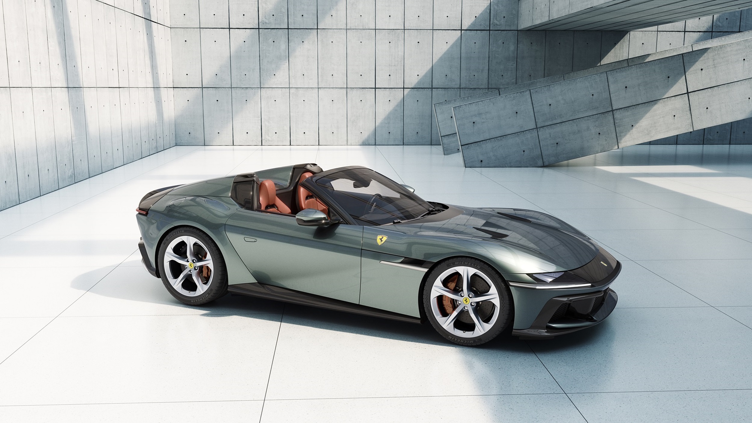 FERRARI 12CILINDRI SPIDER MAKES ITS REGIONAL PREMIERE AT CASA FERRARI ABU DHABI 2024