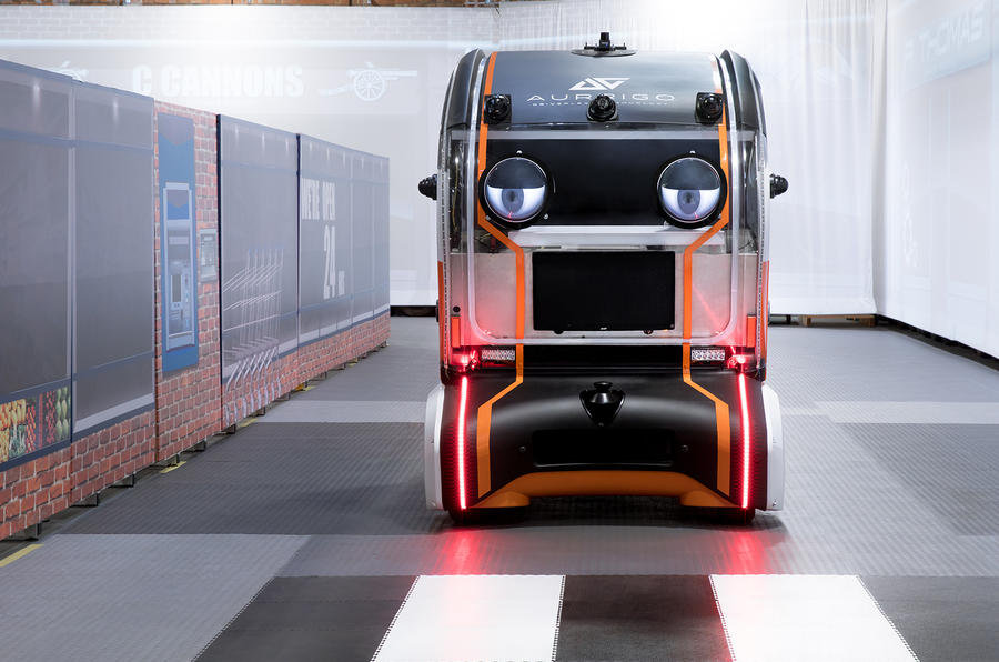 Jaguar Land Rover Makes Driverless Pods More Customer Oriented with 'Eyes'