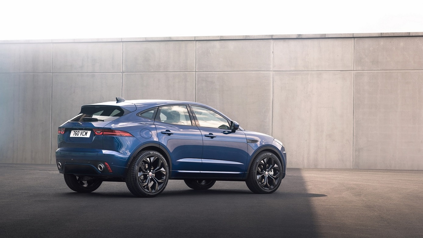 Jaguar enhances e-pace with new r-dynamic black edition and advanced technology