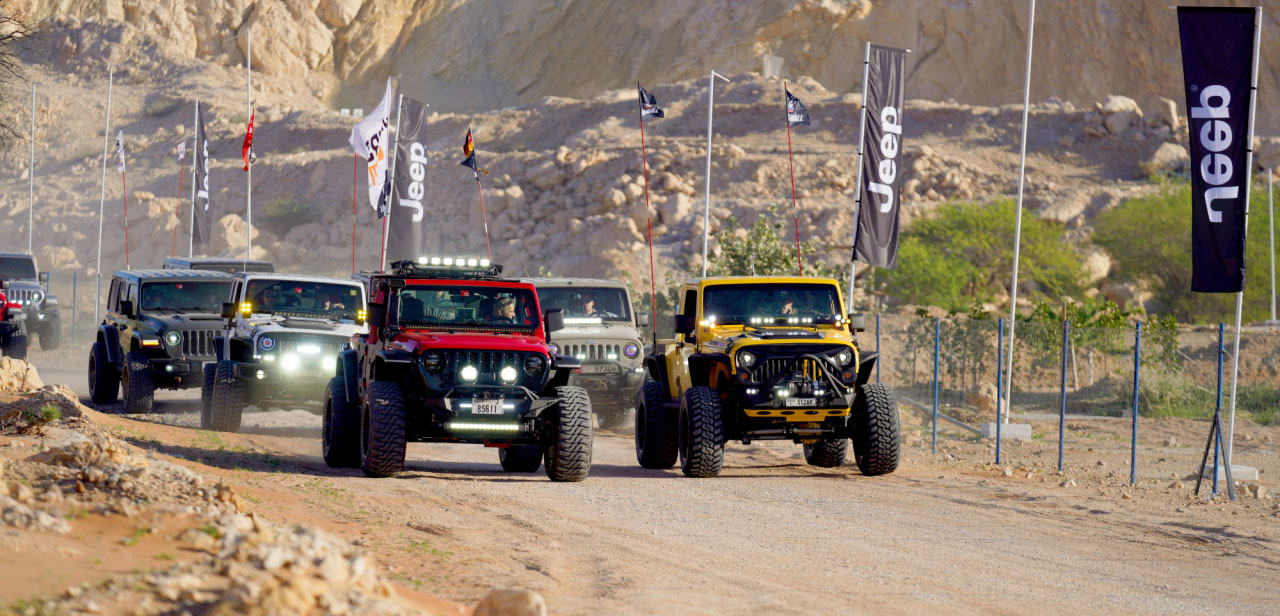 Jeep® Middle East Hosts the Community of Jeep Owners at XQuarry Adventure Park for a Day of Fun, Entertainment, & Off-Road Action