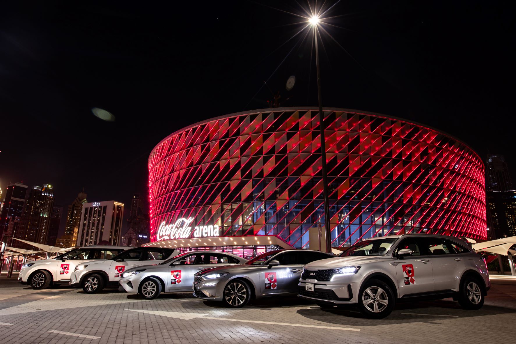 Kia partners to provide vehicle support for the iconic FIFA World Cup™ Trophy Tour by Coca-Cola across the Middle East  region