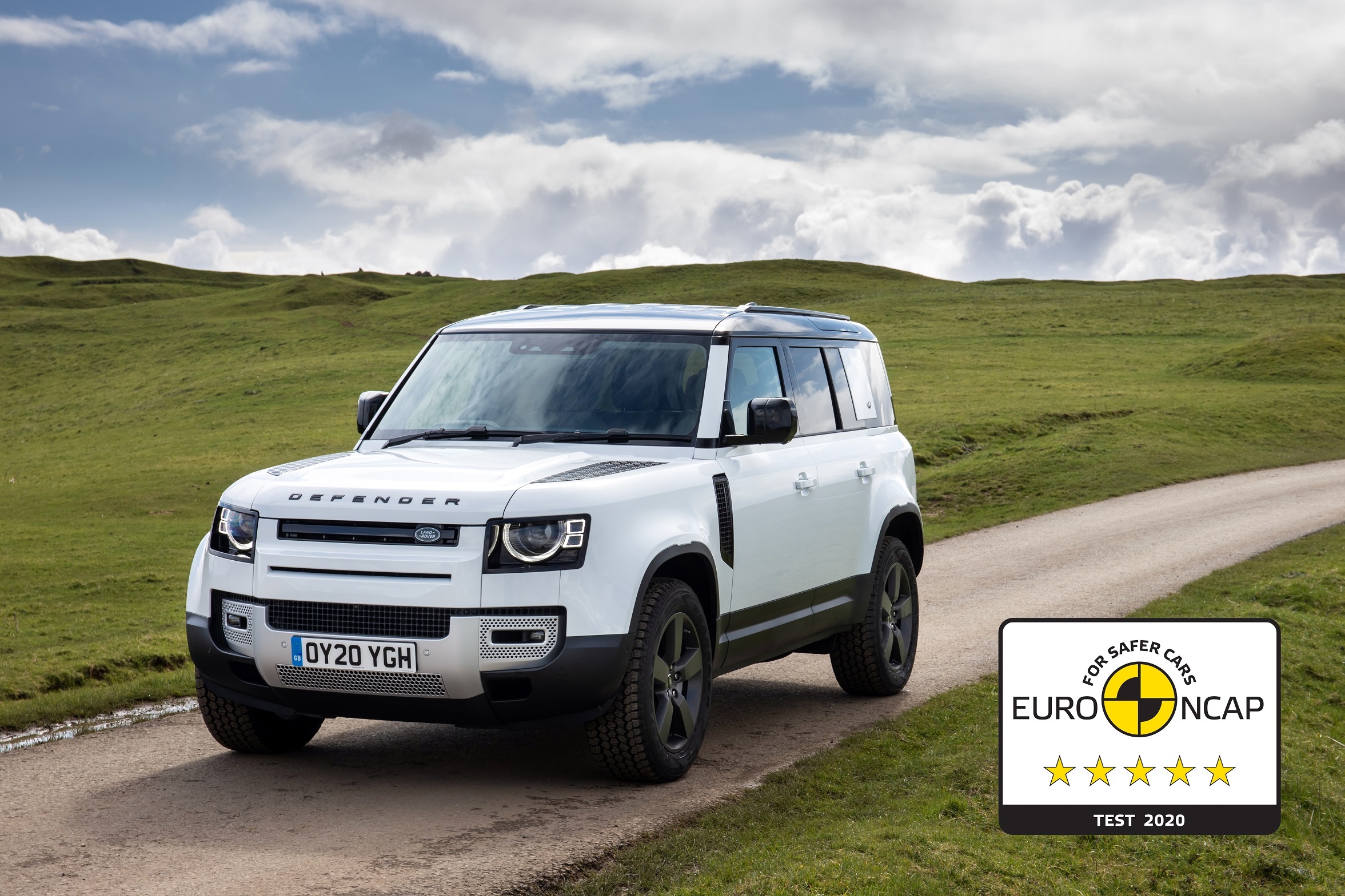 Five-Star Euro Ncap Safety Rating For Award Winning New Land Rover Defender 110