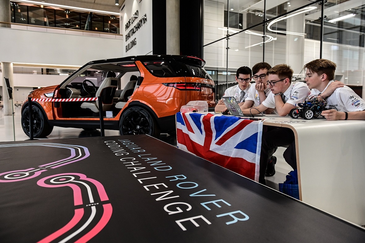 Jaguar Land Rover Recruits Teenagers to Write Code for Autonomous Vehicles of the Future