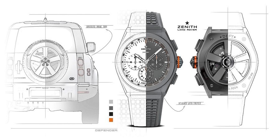 Land Rover Joins Zenith to Create ‘Defy 21 Edition’ Watch to Celebrate New Defender