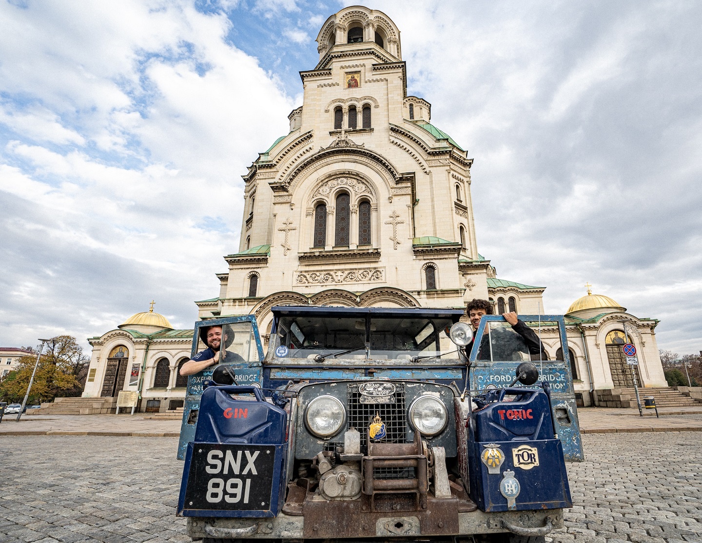 The Last Overland Expedition Stops at Nitra Factory to come face-to-face with New Defender