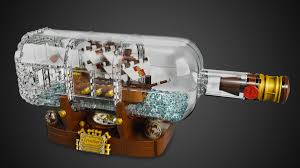 LEGO IDEAS 21313 Ship in a Bottle 962 piece set