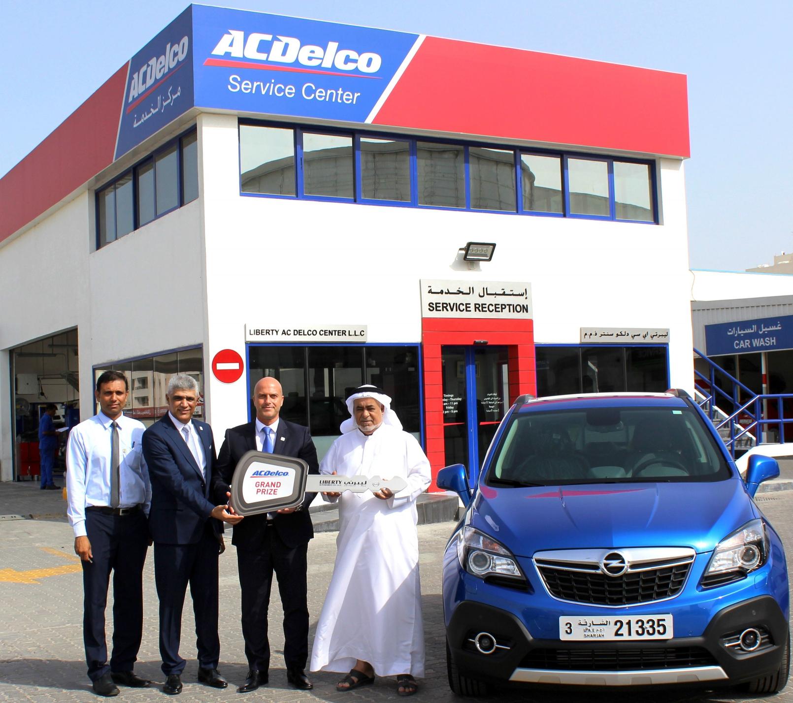 Liberty Automobiles Rewards ACDelco Customer with Grand Prize