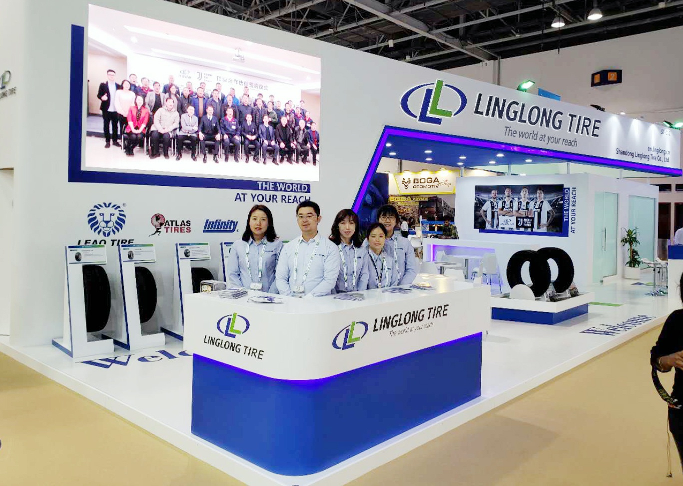 Linglong Participates Successfully in Automechanika Dubai 2019