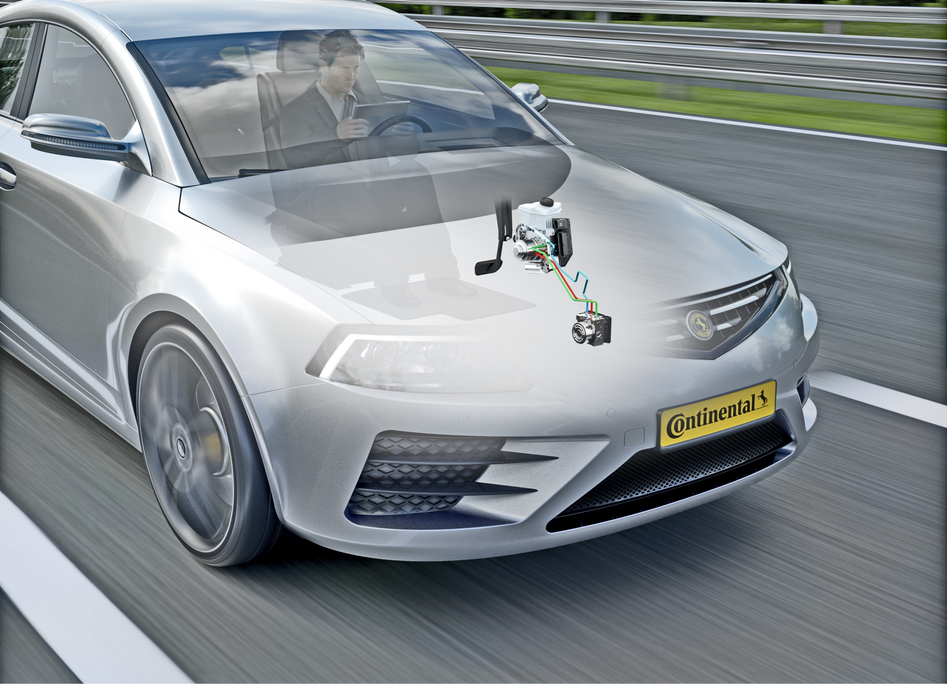 Continental Develops MK C1 Brake Technology as Next Step to Automated Driving