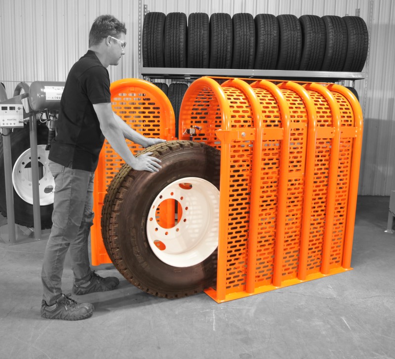 Martins Industries Launches New Range of Tire Inflation Cages to Improve Workplace Safety and Efficiency