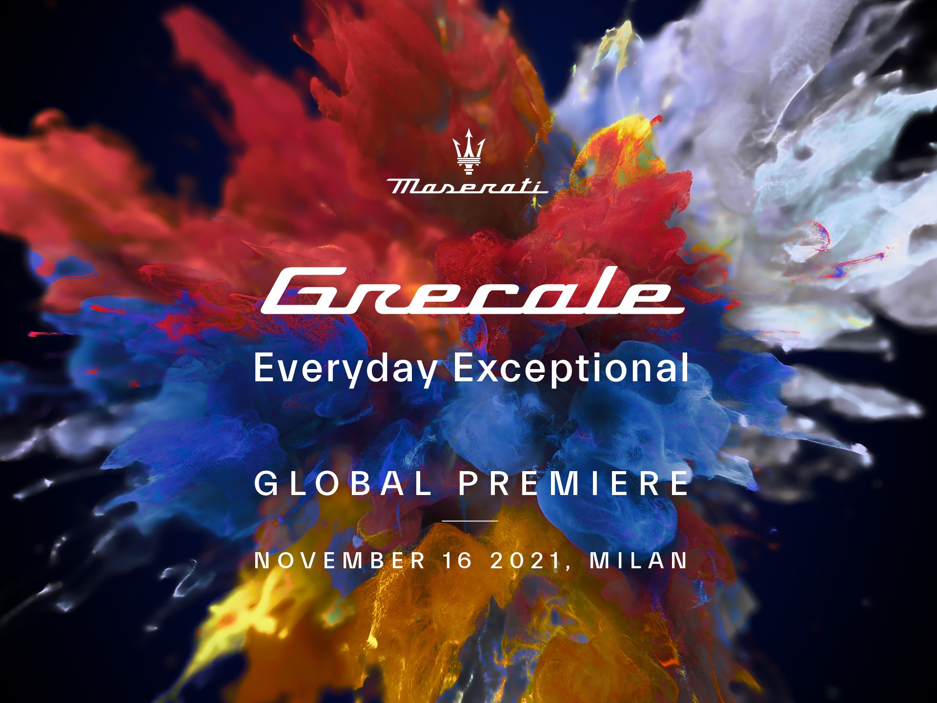 New Maserati Grecale Global Premiere