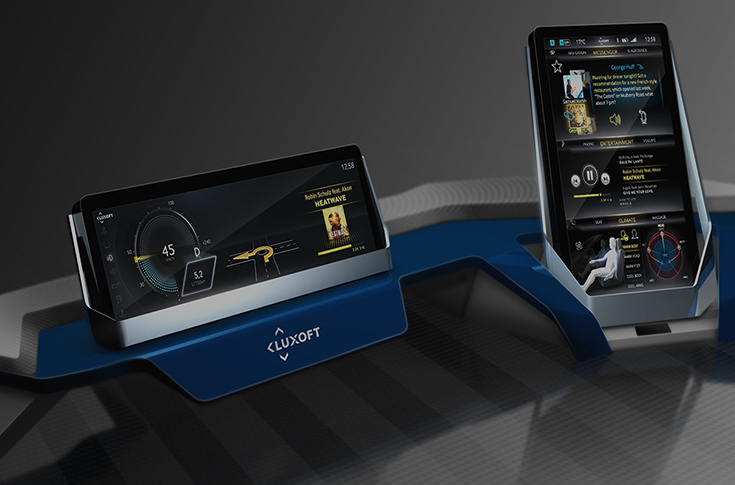 Daimler and Luxoft Develop Software Platform for MBUX Infotainment System