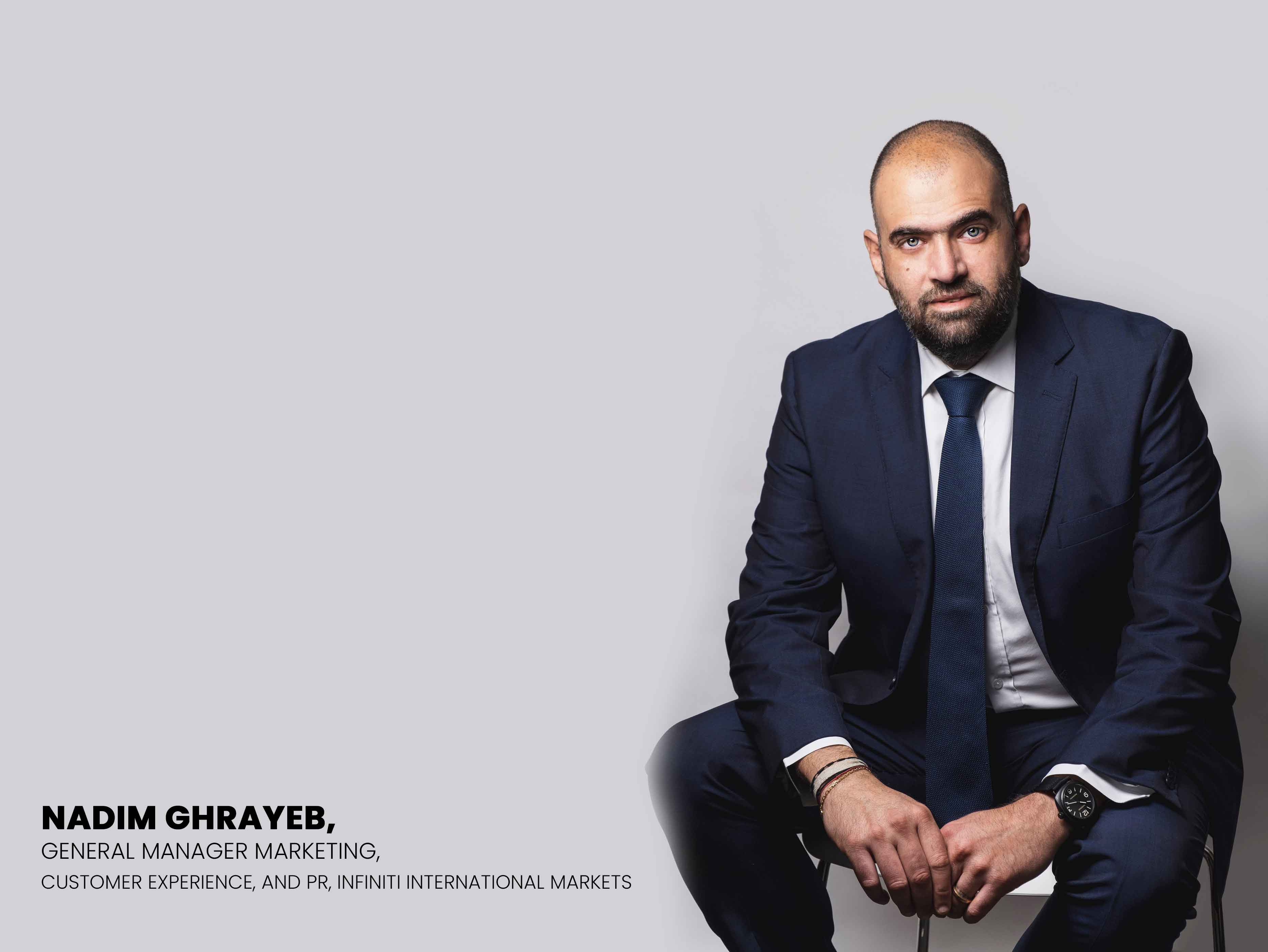 INFINITI Middle East Announces Nadim Ghrayeb as GM Marketing, Customer Experience & PR