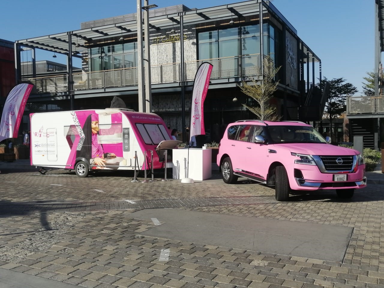 2020 Nissan Patrol goes pink for Breast Cancer Awareness Month