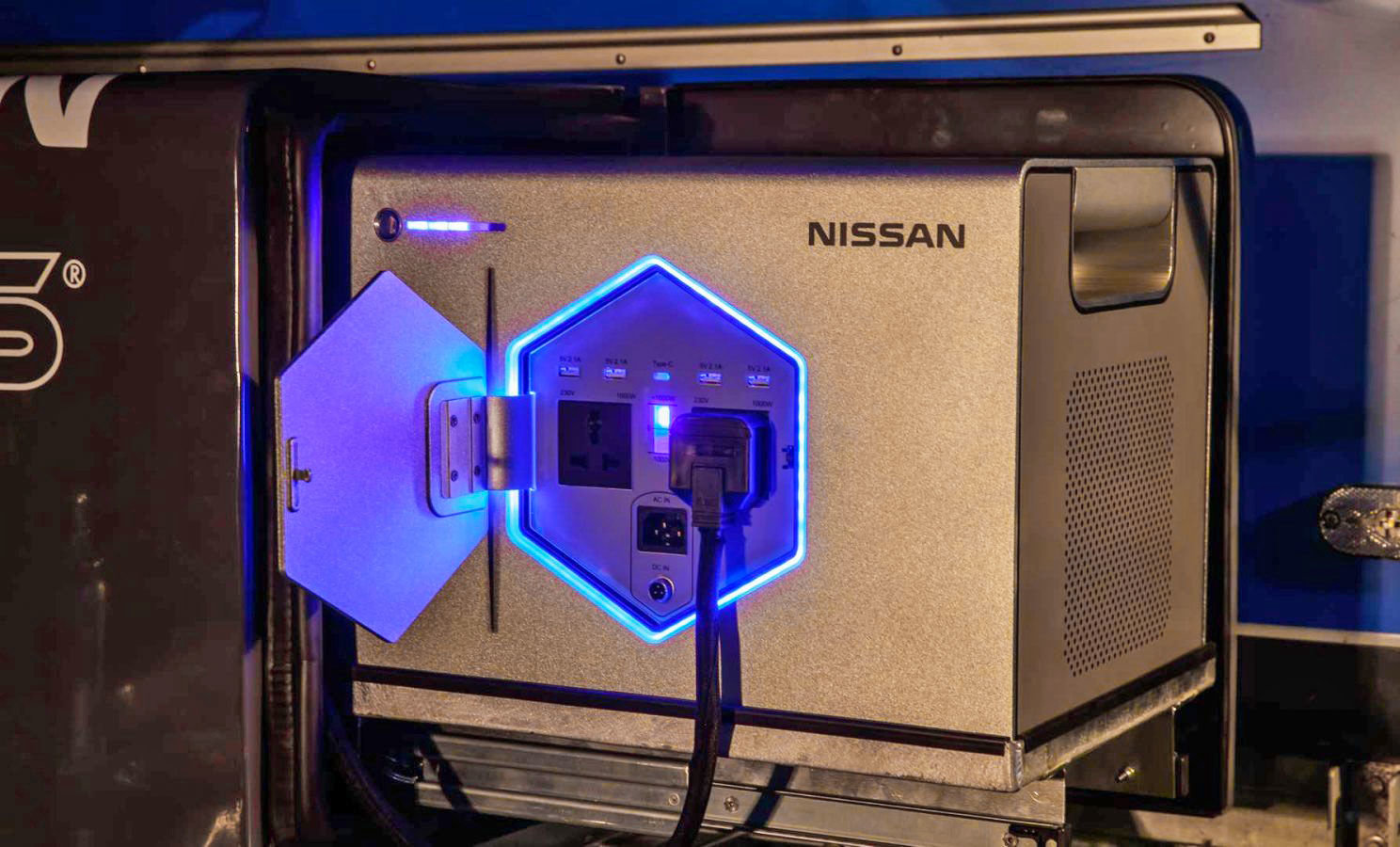 Nissan Repurposes EV batteries as Power Source for Camping Outdoors