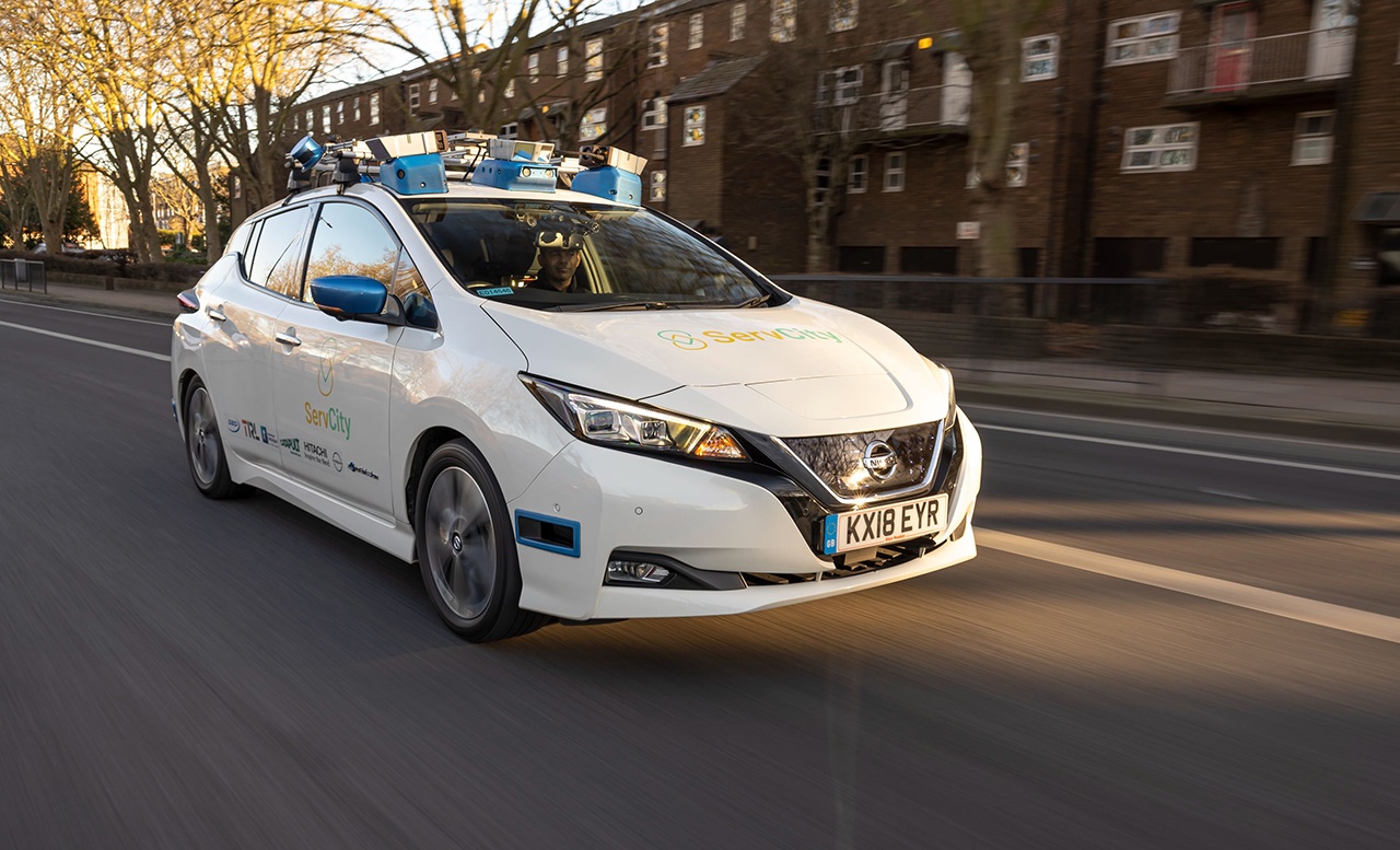 Nissan-backed ServCity project accelerates future autonomous mobility in complex urban environments