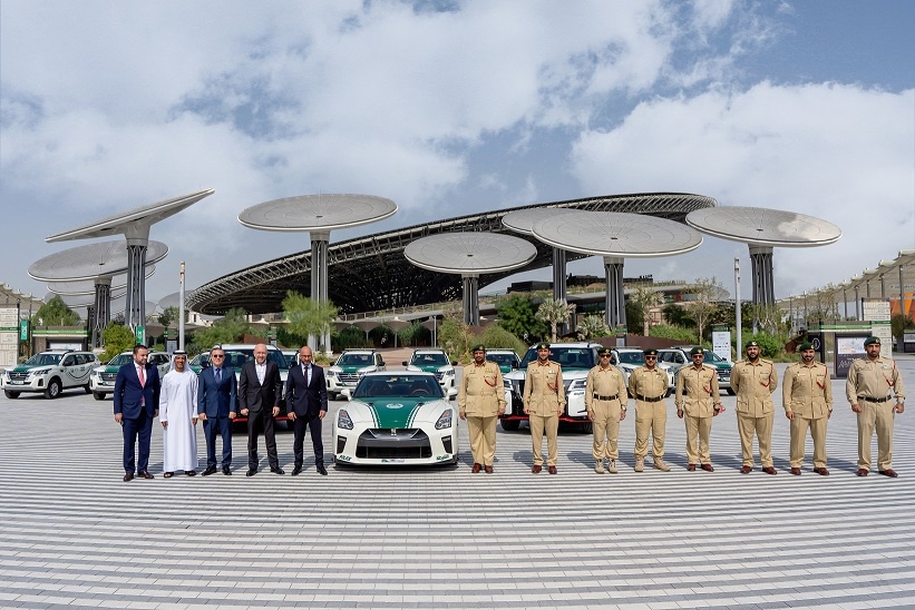 Nissan of Arabian Automobiles delivers fleet of cars to Dubai Police for Expo2020