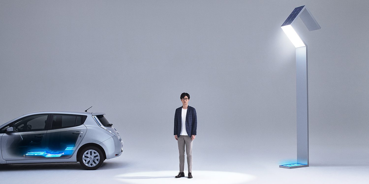 Nissan Unveils Streetlights Powered by Old EV Batteries