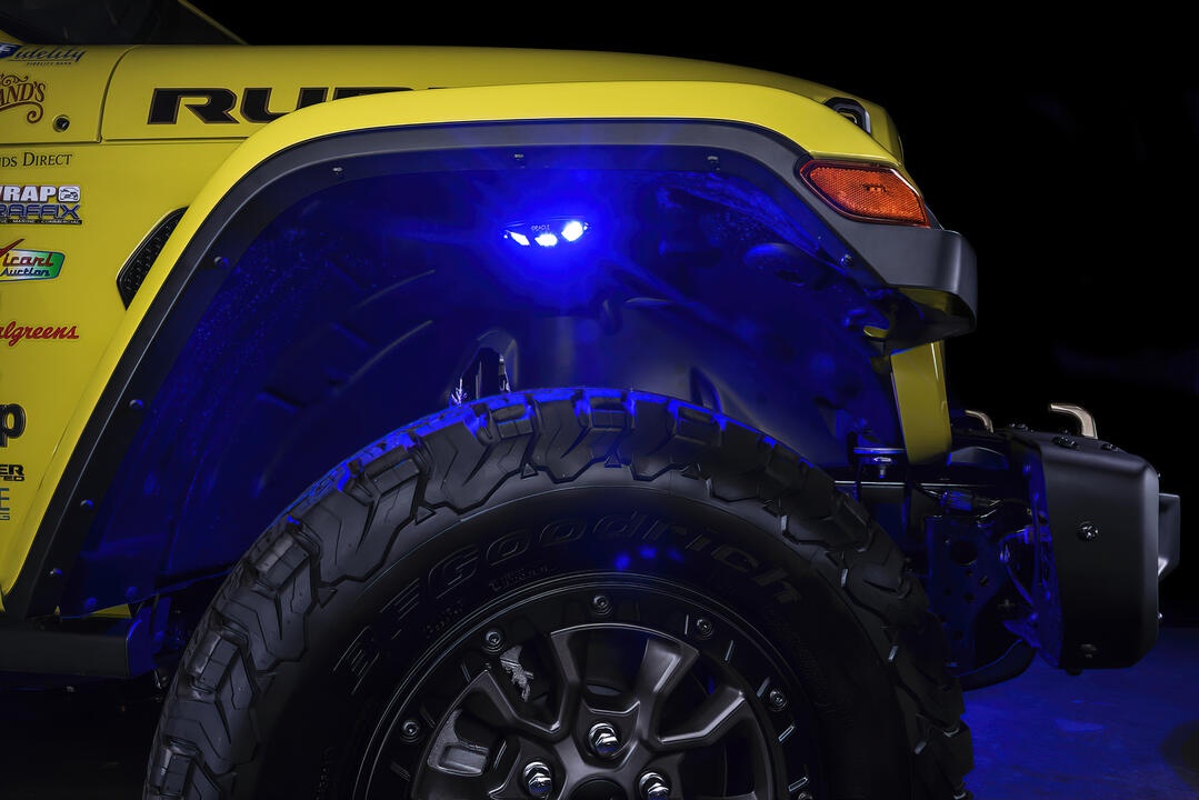 Oracle Lighting Announces New ColorShift Underbody Wheel Rock Light Kit