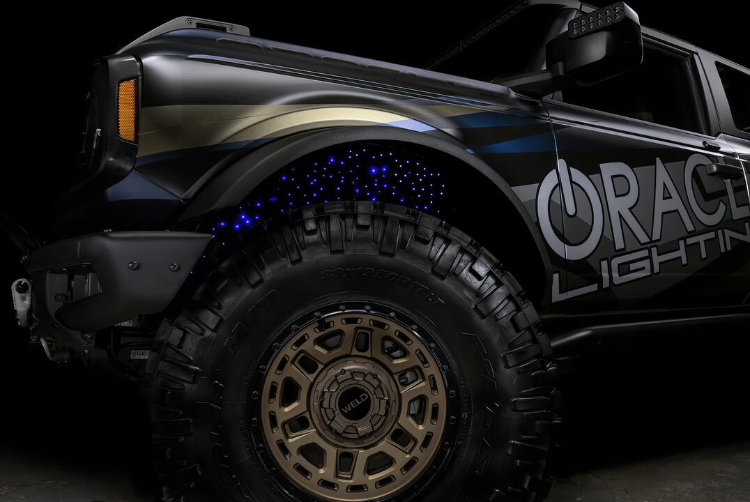 Oracle Lighting’s New Fiber Optic  ColorShift® Wheel Liner Kit Ready For Pre-Order