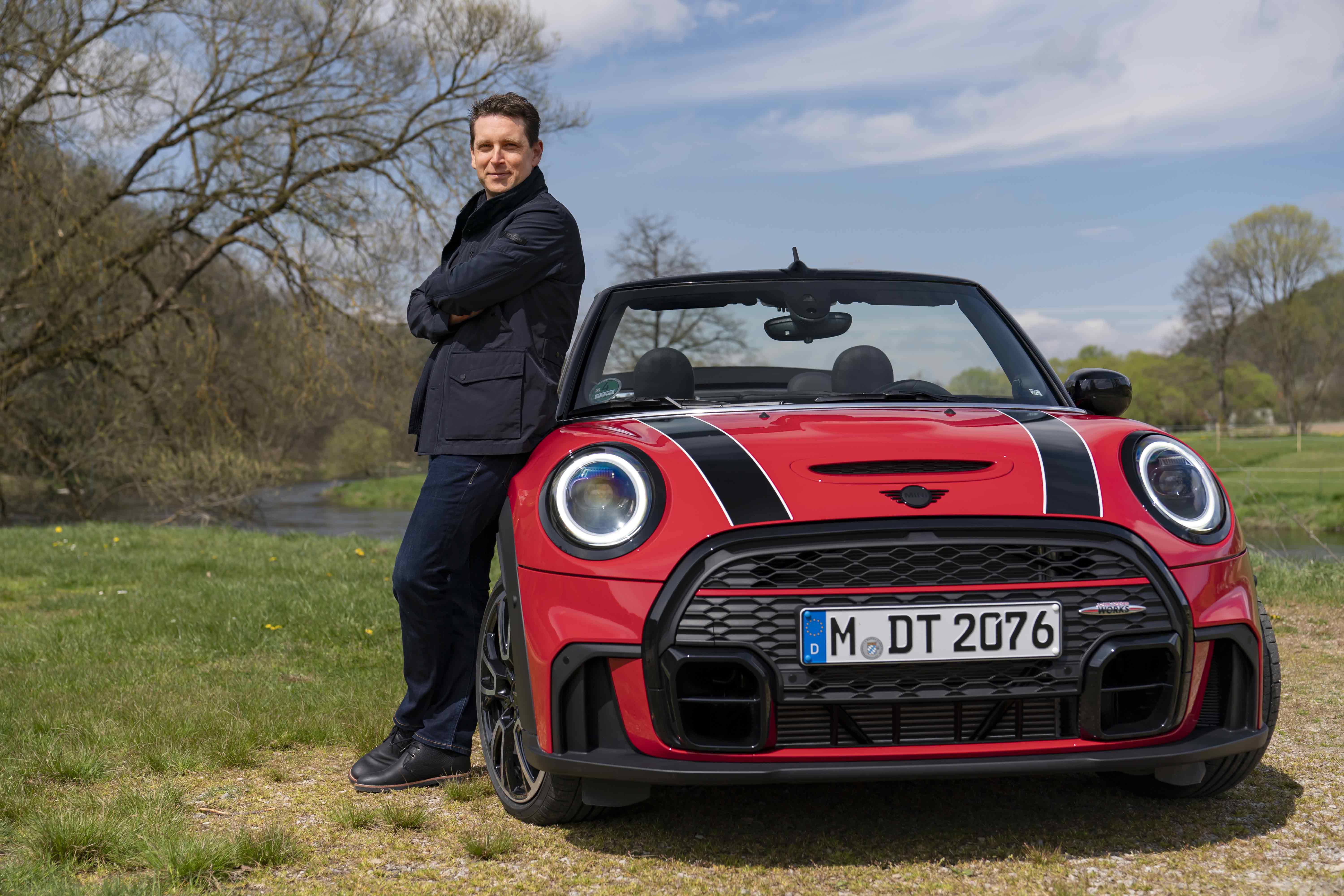 The mini convertible the future is ready for it.